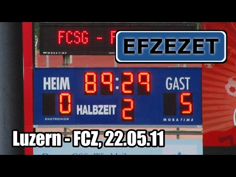Luzern - FCZ, niemals ufgäh!