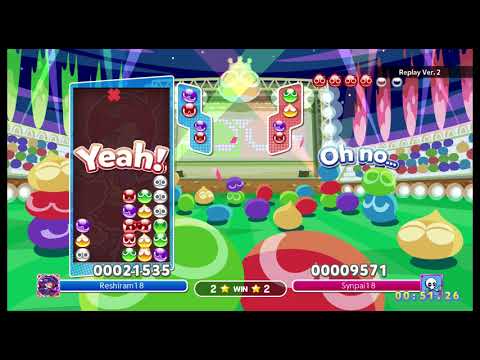 Puyo Puyo Champions - Friday Night Puyo 10/2/20 LR3: Reshiram18 vs Synpai