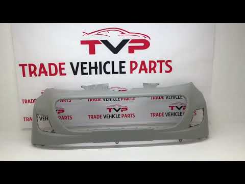 Fits Peugeot 107 2009-2012 Front Bumper Primed No Pdc Or Washer Holes video