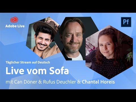 Portfolio Reviews mit Can, Rufus & Chantal Horeis  | Adobe Live