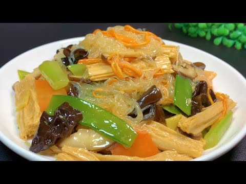 羅漢齋，廣東人每逢初一十五必吃，做法簡單又好吃，愛素菜的收藏【天天相見廚房阿鵬哥】#羅漢齋食譜，#羅漢齋做法，#羅漢齋的做法，#素菜料理，#素菜食譜，#vegetarian #recipe #food