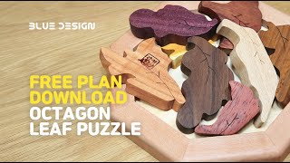 FREE PLAN DOWNLOAD / How to Make a Wood Octagon Le
