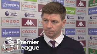 Steven Gerrard proud of Aston Villa effort v. Liverpool | Premier League | NBC Sports