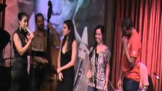 jazz singer Jesse Palter and her vocalist friends - 