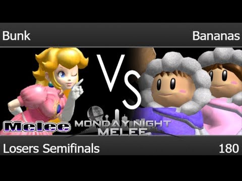 MNM 180 - Bunk (Peach) vs Bananas (ICs) Losers Semifinals - Melee