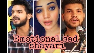 Emotional sad shayari (By TIPTOP)