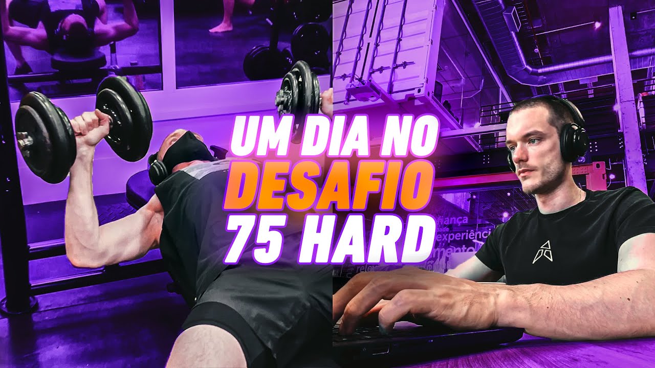 Vlog da minha "rotina" dentro do Desafio 75 Hard Titã | Um dia com imprevistos!