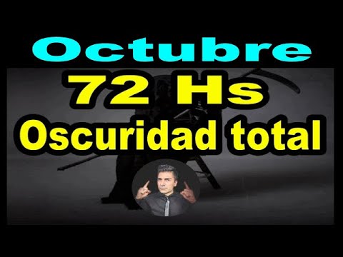 PROFECIA OCTUBRE 2022 3 DIAS DE TENEBROSA Y TETRICA OSCURIDAD