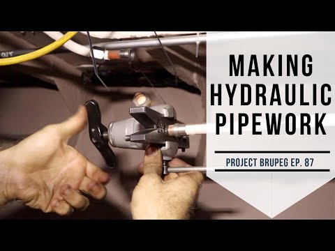 Making Hydraulic Pipework - Project Brupeg Ep. 87