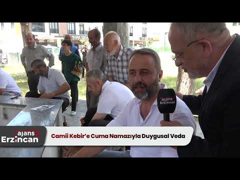 Camii Kebir’e Cuma Namazıyla Duygusal Veda