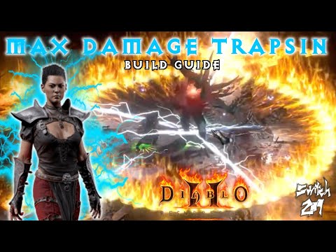 Endgame Max Damage Trapsin Build Guide: Obliteration On All Players Settings! - Diablo 2 Resurrected