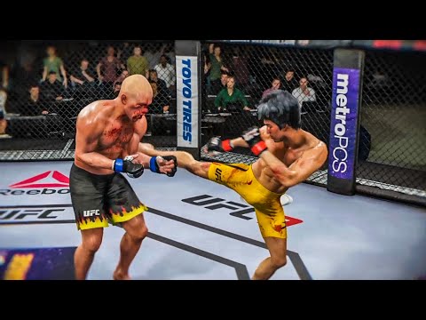 BRUCE LEE VS TITO ORTIZ *WARCAGE*😱💯🔥🥊 | UFC 3 BRUTAL FIGHT | UFC 3 K1 RULES | UFC 3 2022 | UFC 3