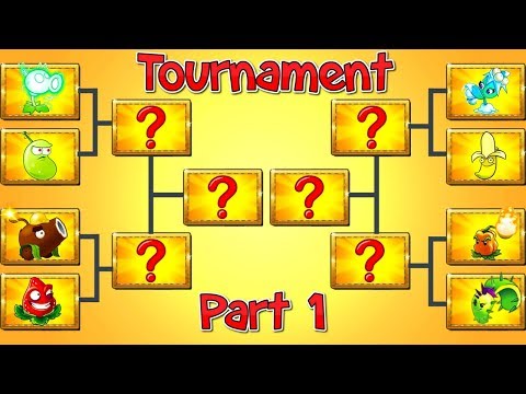 Plants vs Zombies 2 Tournament Every Plant Max Level vs Pirate and Egypt Zombies