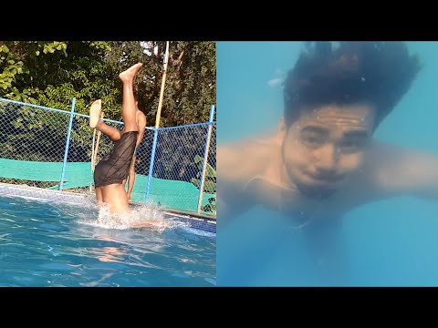 #SlowMotion #SamsungA50 #Underwater SSS Blue Wave swimming pool