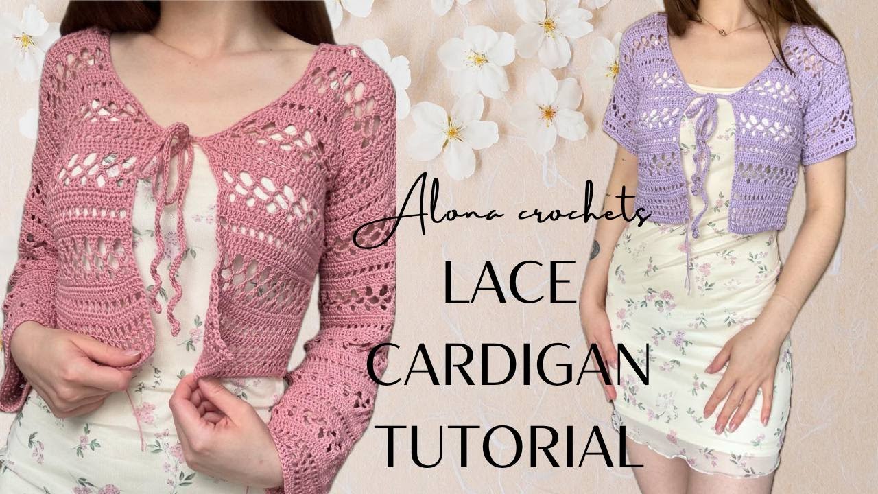 How to Crochet a Lightweight Cotton Cardigan
