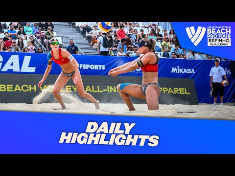 Daily Highlights Women's  - Day 2 | Highlights Espinho 2023 #BeachProTour