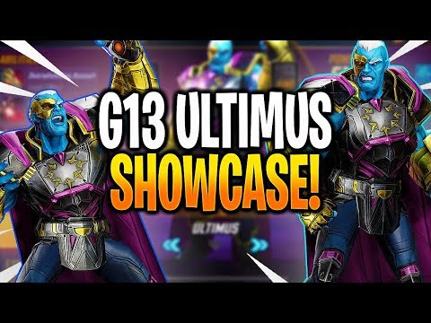 *NEW* G13 ULTIMUS SHOWCASE & GAMEPLAY! - MARVEL Strike Force - MSF