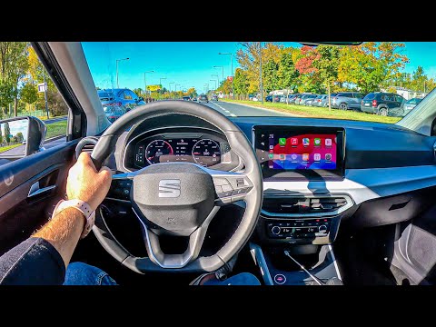 NEW Seat Arona Marina 2025 (1.0 TSI 115 hp) | POV Test Drive #2214 Joe Black
