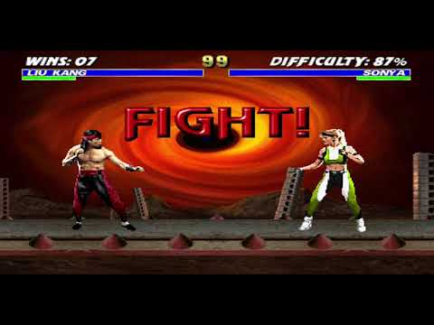 Mortal Kombat Komplete Plus - MK3 Arcade - Liu Kang (Hard 8)