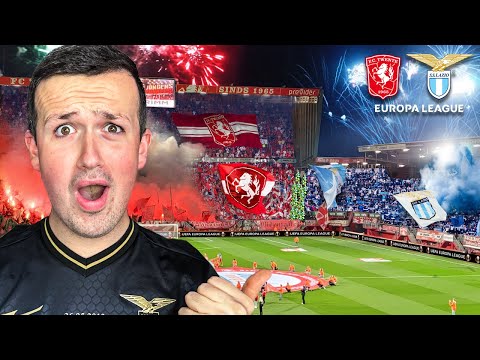 INSANE ATMOSPHERE at FC Twente vs SS Lazio