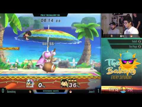 PM @ the Balcony 106 (The Final Balc) - Winners Semis ft. Dumshiny (Dedede) VS Jose V (Ness)