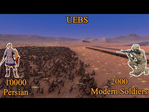 2000 US Soldier vs 10000 Persian | Ultimate Epic Battle Simulator |
