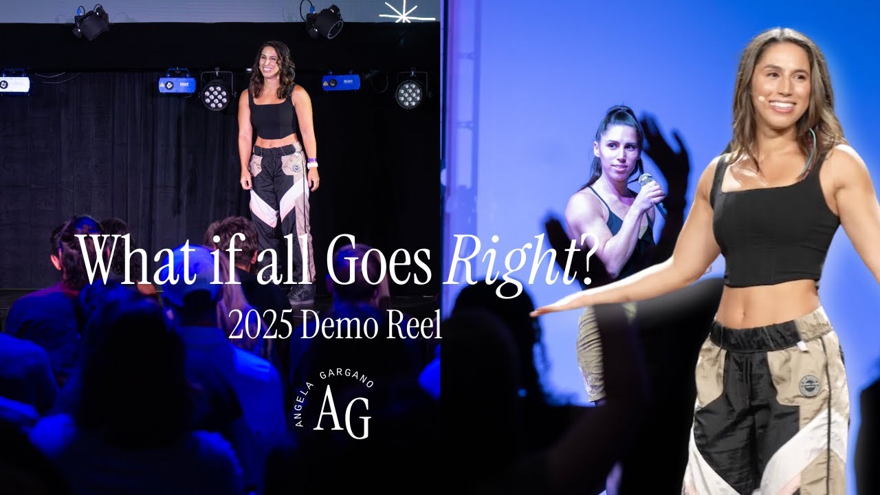 Promotional video thumbnail 1 for 6x Ninja Warrior + Motivational Speaker Angela Gargano