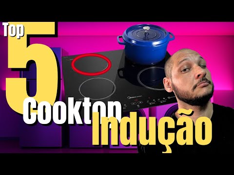 5 melhores cooktop indução 2026! Qual o melhor cooktop de 1 a 5 bocas a indução? Vale a pena?