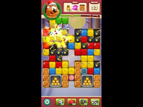 Toon Blast Level 7498 - NO BOOSTERS 🐻🐺🐱 | SKILLGAMING ✔️