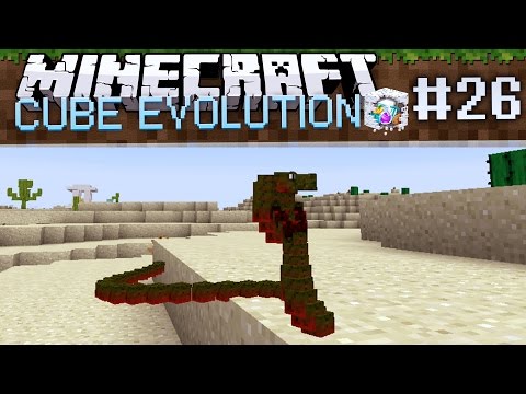 Minecraft Cube Evolution: I HATE SNAKES! - Ep 26