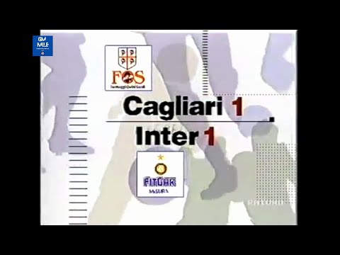 1991-92 (7^ - 20-10-1991) Cagliari-INTER 1-1 [D.Baggio,Fonseca] Servizio D.S.Rai1