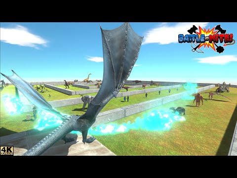 DRAGON DEATH RUN | DEATH RUN | ANIMAL REVOLT BATTLE SIMULATOR | ARBS