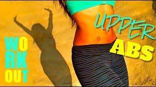 Get Rid of Fat Under the Breasts | Upper Abs Workout