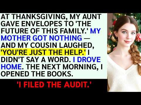 At Thanksgiving, My Aunt Handed Envelopes To 'The Ones Who Were Born To Lead'... My Mother Go...