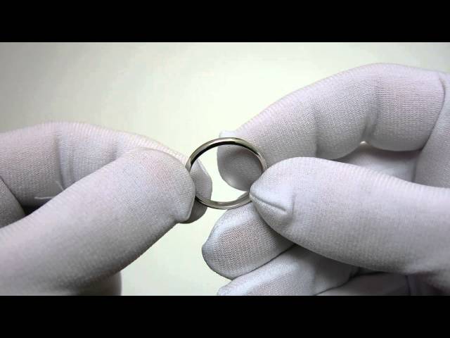 Срібна родована обручка кжх24 Відео огляд