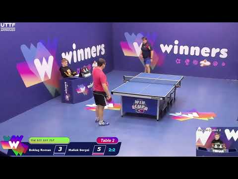 WINners CUP table 2  29.12   Boklag Roman - Maliuk Sergei   19:00
