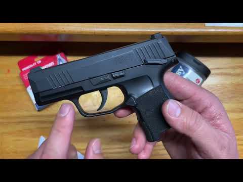 Sig Sauer P365 4.5mm Steel BB Cal. CO2-Powered Semi-Automatic Air Pistol (Review)