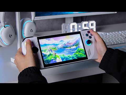 テスト中の Asus ROG Ally – 耐久性の分野での可能性を備えた優れたゲーム用ハンドヘルド