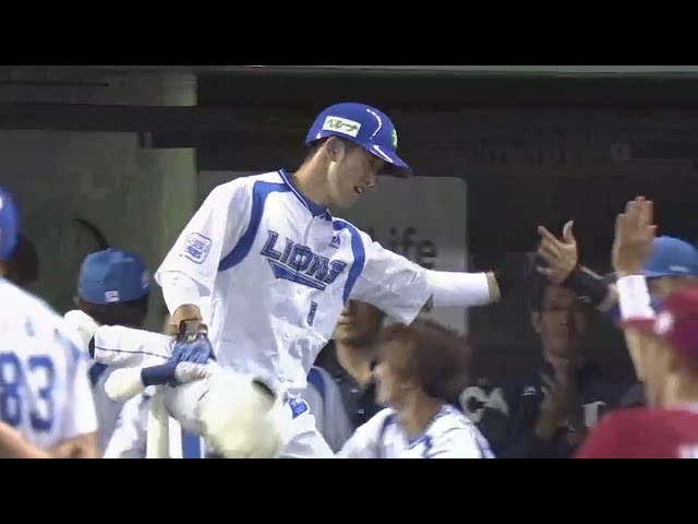【7回裏】連日大活躍!! ライオンズ・外崎の10号ソロホームラン!! 2018/6/29 L-E