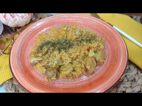 ARROZ DE POLLO AL AJILLO, fácil y sabroso con Olla GM!!!