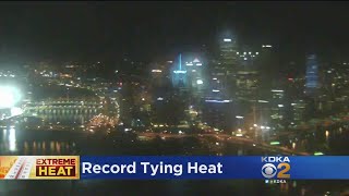 National Weather Service: Pittsburgh Ties Record High Of 95 Degrees