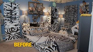 You&#39;ll Never Believe What This Zebra-Themed Bedroom Looks Like Now | Rachael Ray Show