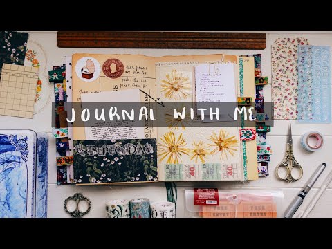 junk journal with me  process video ideas tips