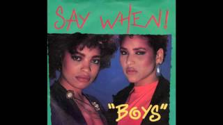 Say When - Full Speed Ahead (1987)