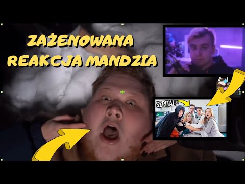REAKCJA MANDZIA NA FILM TEAM X - Podczas tego filmu TRAFIŁ DO SZPITALA...