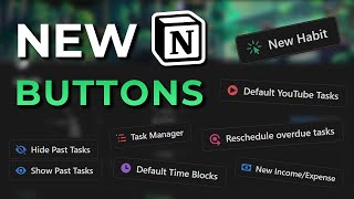 5. Quick create buttons（00:04:03 - 00:04:35） - 9 Useful ways to use the NEW Notion buttons!