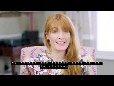 Florence Welch Reading New York Poem For Polly (w/ captions)