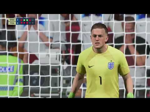 International friendly England vs France penalty shootout