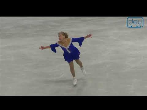 Maureen BARNES. Oberstdorf 2018. Silver Ladies V - Free Skating. 3 place