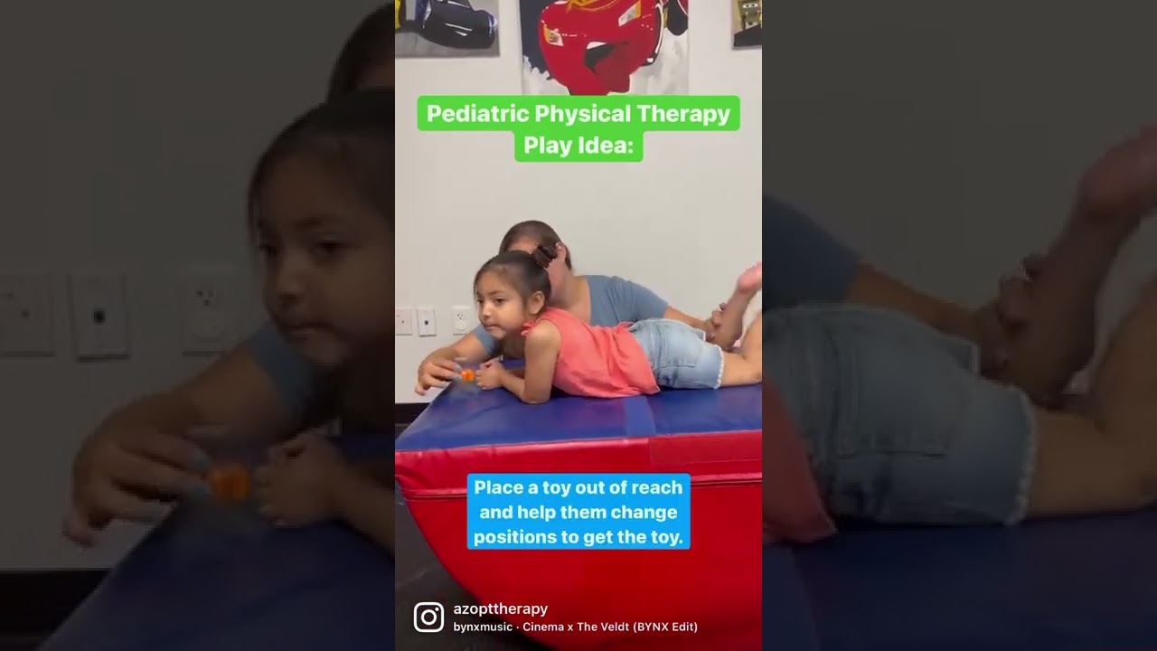 Pediatric Physical Therapy Play Idea